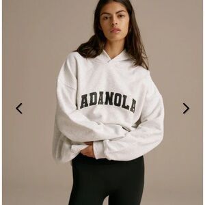 Adanola EUC Varsity oversized Hoodie sz Small